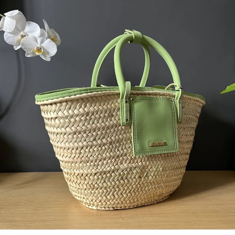 JACQUEMUS LE PANIER SOLI BASKET BAG NEW - Picture 8 of 9